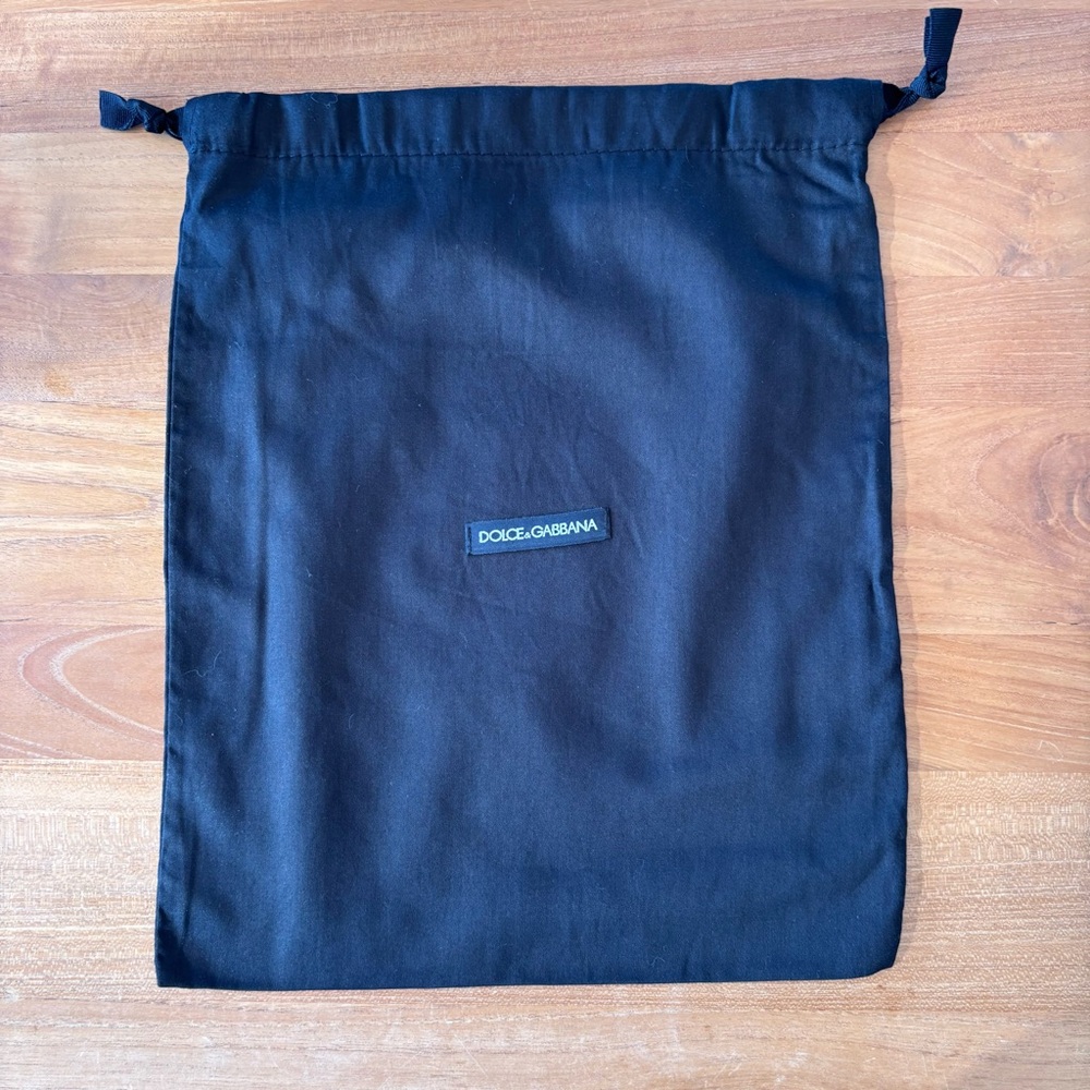 Dolce & Gabbana Classic Black Fabric Bag